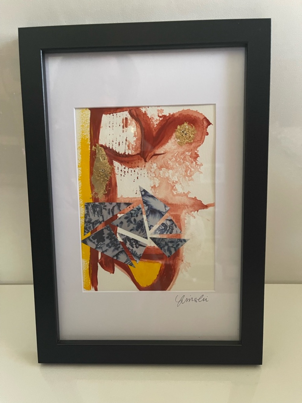 Original Art - Contemporary Abstract Mixed Media Art - 9”x13”